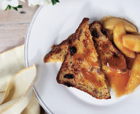 Bürgen Caramelised Apple French Toast